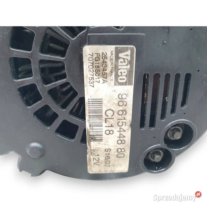 ALTERNATOR Citroen C4 Picasso 20 HDi 9661544880 Chełm