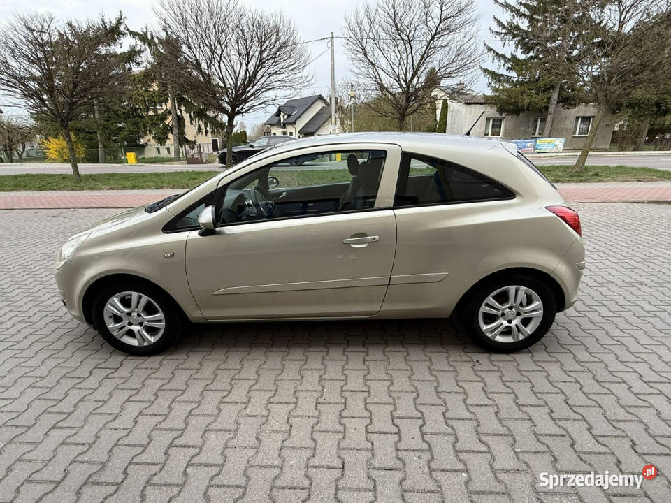 Opel Corsa Opel Corsa D 12B 2007r Klimatyzacja złoty Sokołów Podlaski