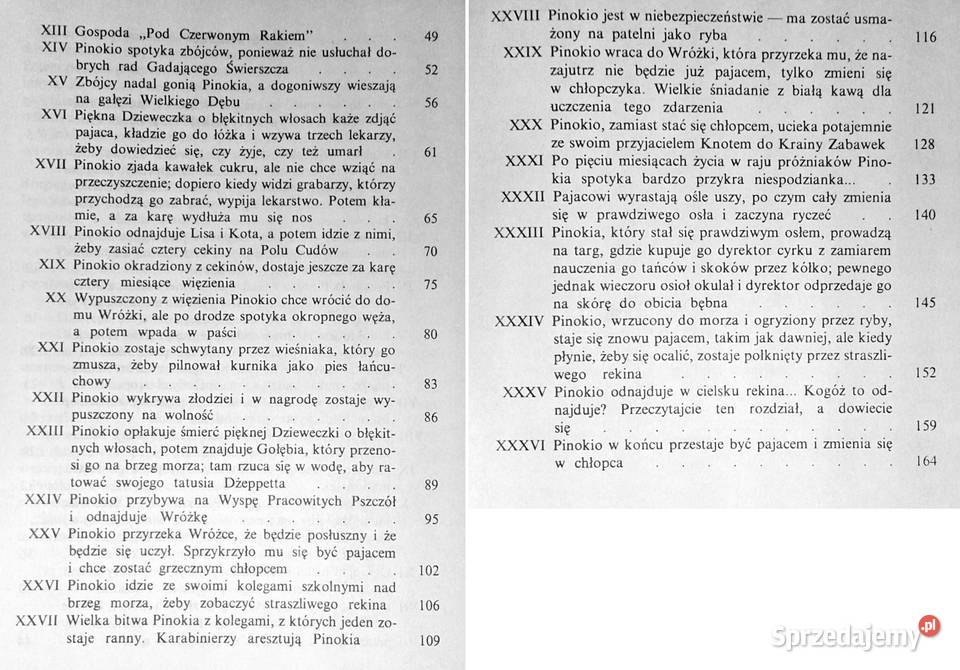 Pinokio Carlo Collodi Chełm