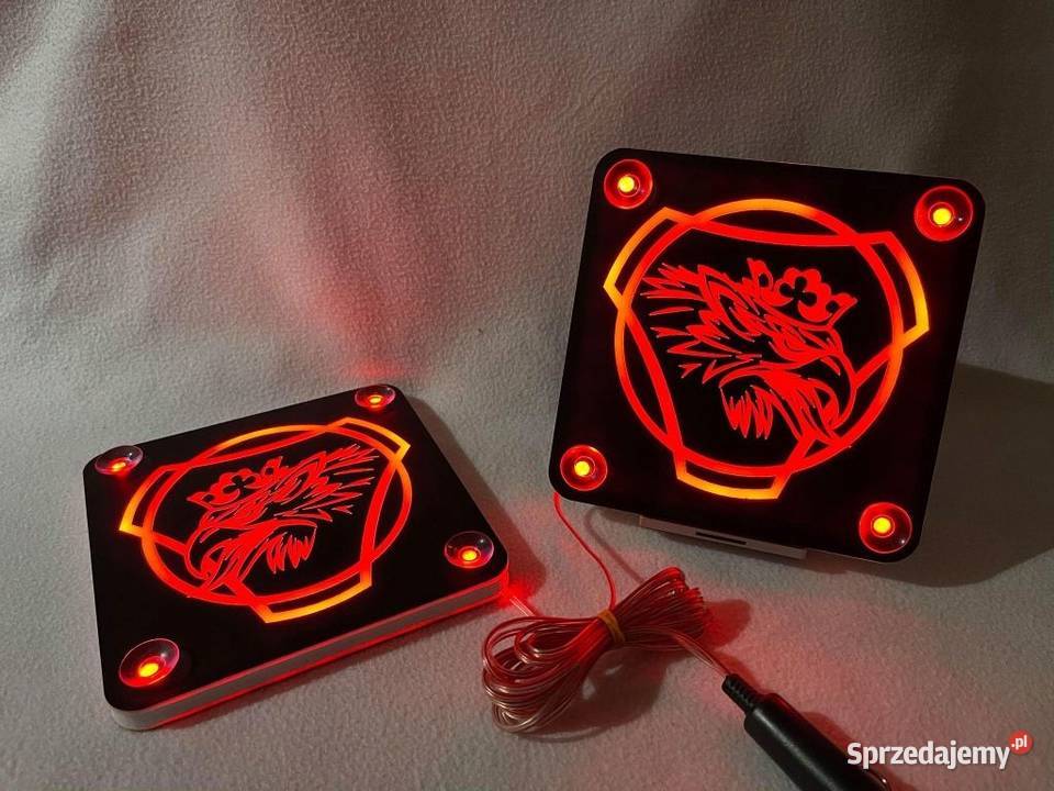 Tabliczki narożnikowe LED 2 sztuki 40 wzorów Kobierno