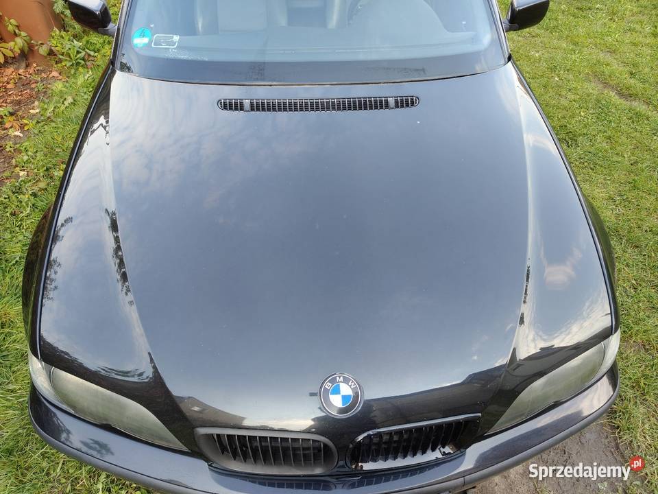 Bmw e46 lift maska przód Black sapphire metalic Aleksandrów Łódzki