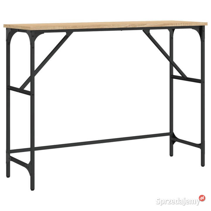 Stolik konsolowy dąb sonoma 100x32x75 WM834056 Warszawa