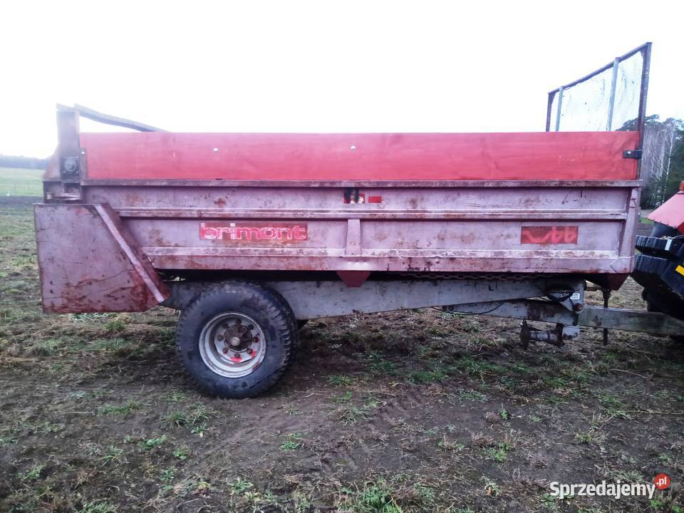 Rozrzutnik obornika 7t Brimont mazowieckie Kadzidło