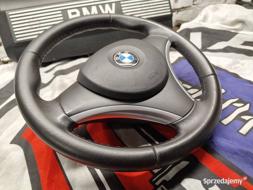Bmw e87 e90 kierownica poduszka kompletna osobowe Aleksandrów Łódzki