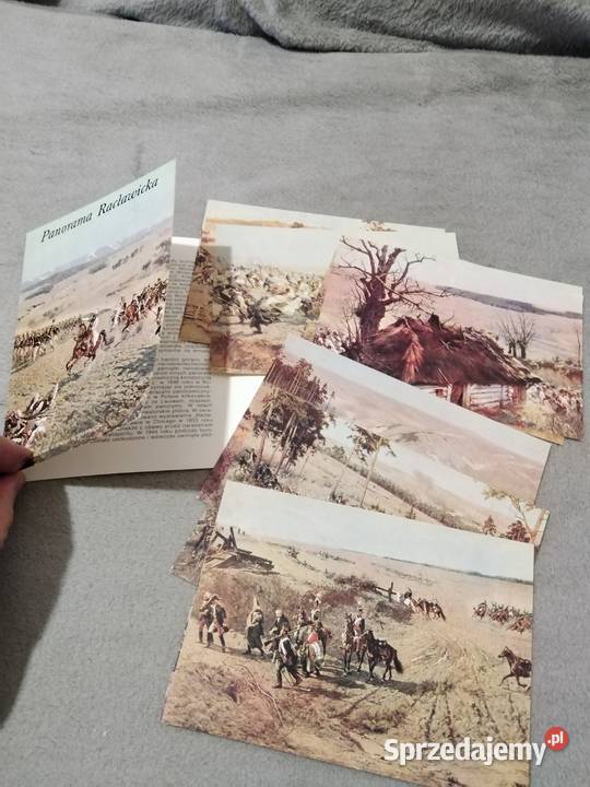 Panorama Racławicka Pocztówki w Obwolucie 1985