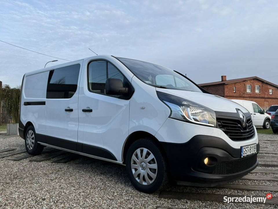 Renault Trafic brygadówka salon Polska6osobowy Dąbrowa