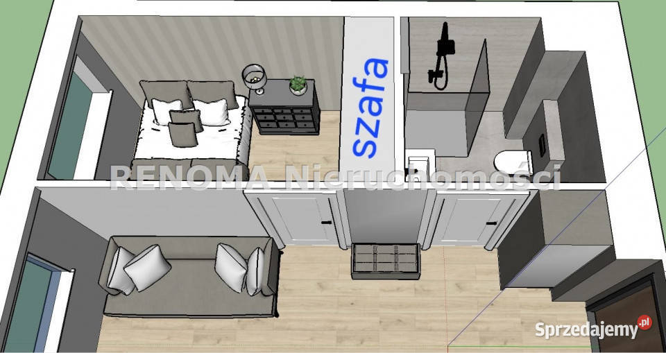 Mieszkanie 36m2 2 pokoje Białystok Kraszewskiego