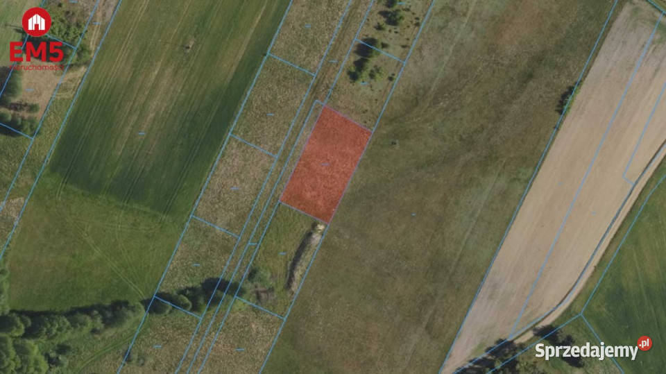 Sprzedam grunt Niecki 1398m2 kanalizacja