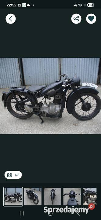 BMW R 35 1939 wielkopolskie Poznań