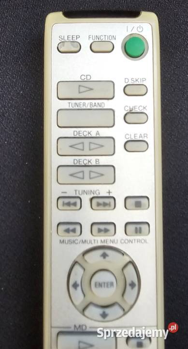 Pilot Sony audio RMSX10 oryginalny wysyłka małopolskie Kraków