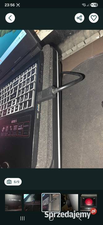 Laptop gamingowy Acer Nitro 5 AN51557 i Kargowa sprzedam