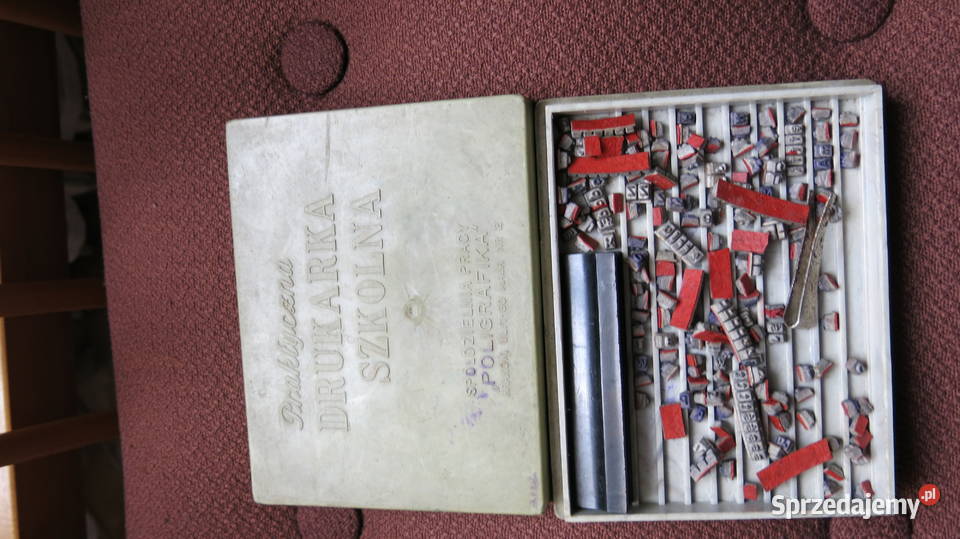 Drukarka szkolna krakowskiej spółdzielni Kraków