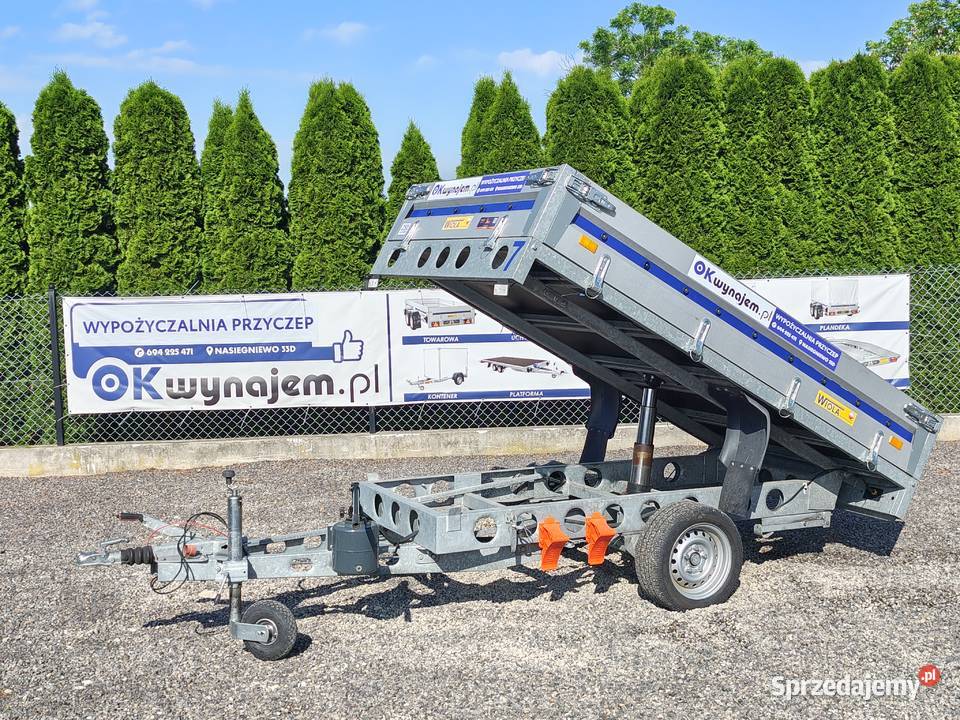 Wypożyczalnia Wynajem przyczep Kontener WIOLA