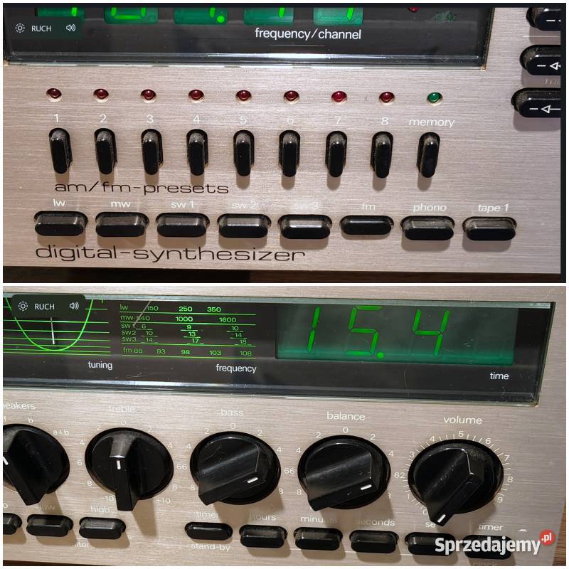 Siemens RS 555 ciekawy amplituner vintage W Piotrków Trybunalski