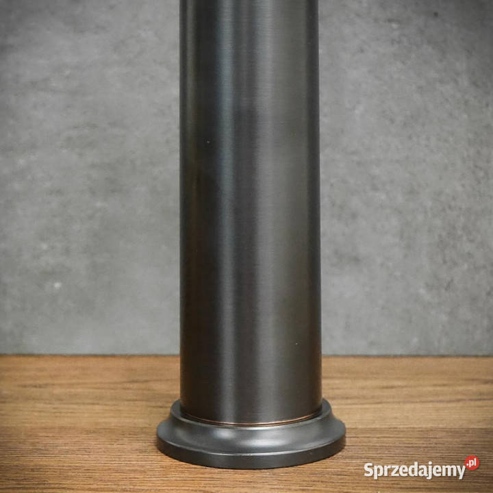 Bateria umywalkowa stojąca czarna MARGATE wysoka Chmielnik