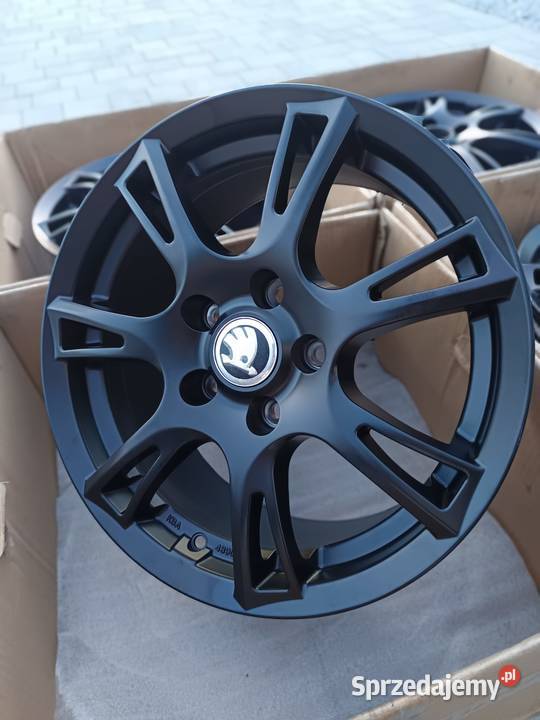 Felgi 16 5x112 Audi VW Seat Skoda Nowe Czarne Żory