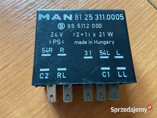 Sterownik Przekażnik MAN 81253110005 895112000 ciężarowe Pozostałe Maszewo