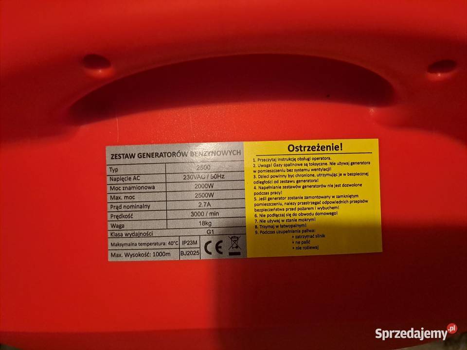 Agregat REXON PROFESJONAL 25 KW dolnośląskie Głogów