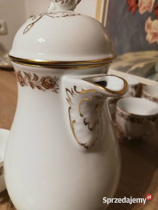 Porcelana Funstenberg dzbanek mlecznik filiżanki małopolskie Gorlice sprzedam