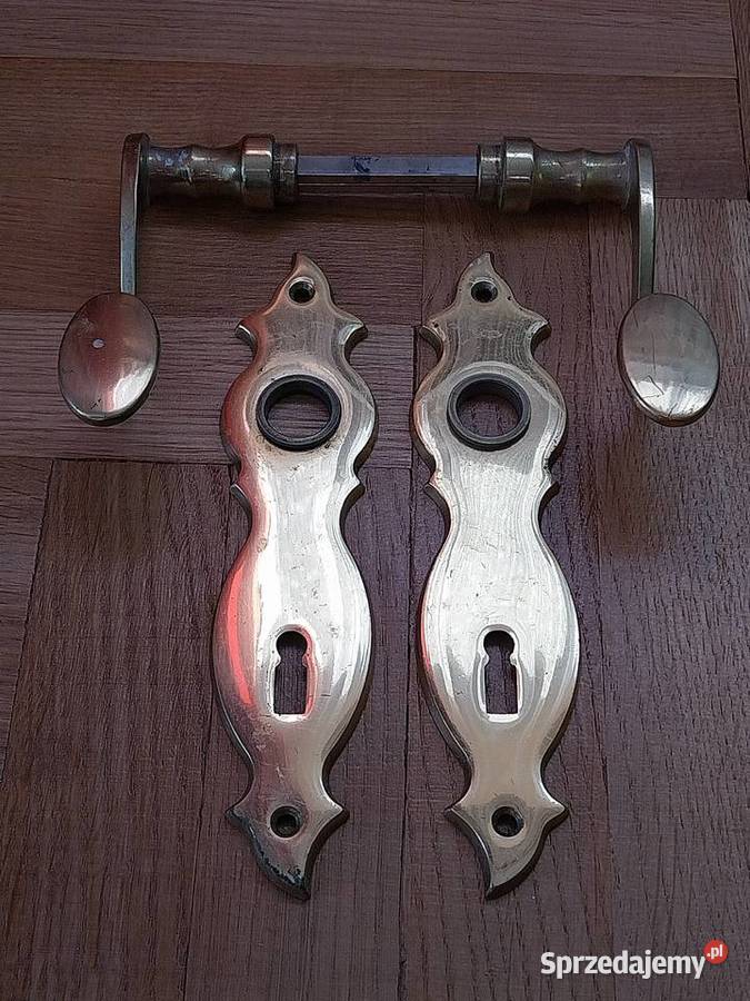 Okucia do drzwi mosiężne Wałbrzych