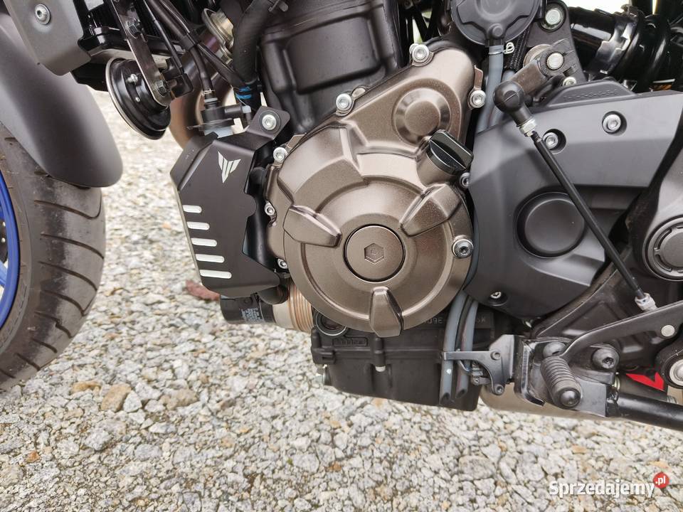 Yamaha MT07 2020 4382 przebieg Kategoria A2 Wrocław sprzedam