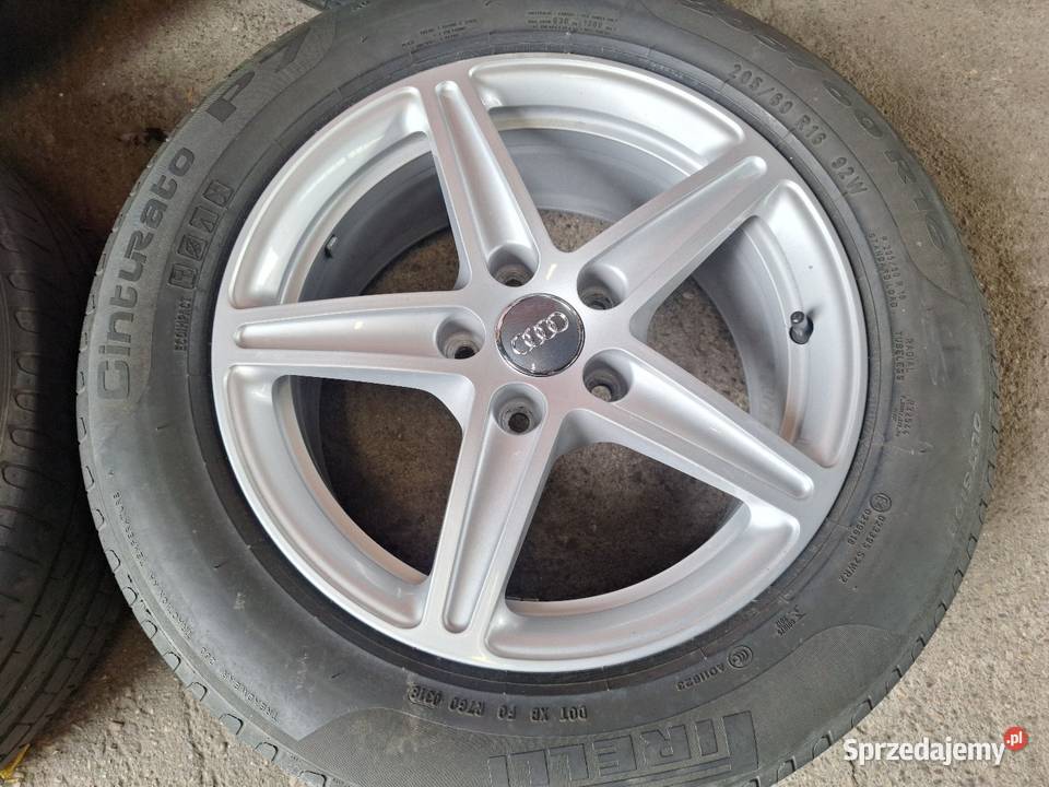 Alufelgi 5x112 16 ET35 AUDI A4 B9 B8 oryginalne Samochodowe kujawsko-pomorskie Choceń
