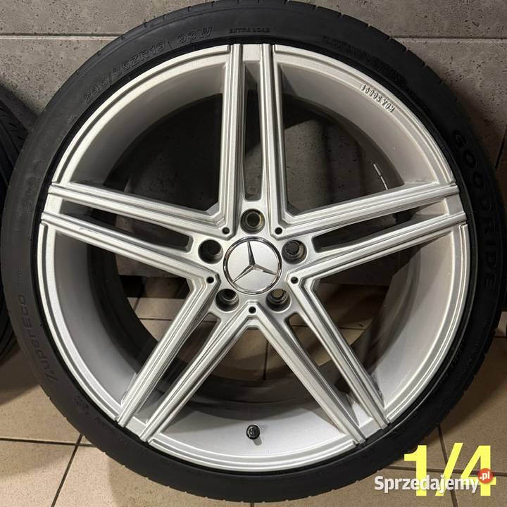 19 Mercedes w205 w206 w212 felgi koła komplet wielkopolskie Lubasz