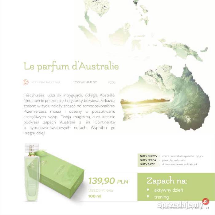 Perfumy Damskie Continental Pour Femme 100ml 30 małopolskie Kraków