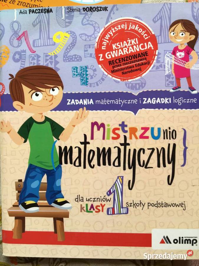 mistrzunio matematyczny zadaniazagadki kl 1 Skarżysko Kościelne