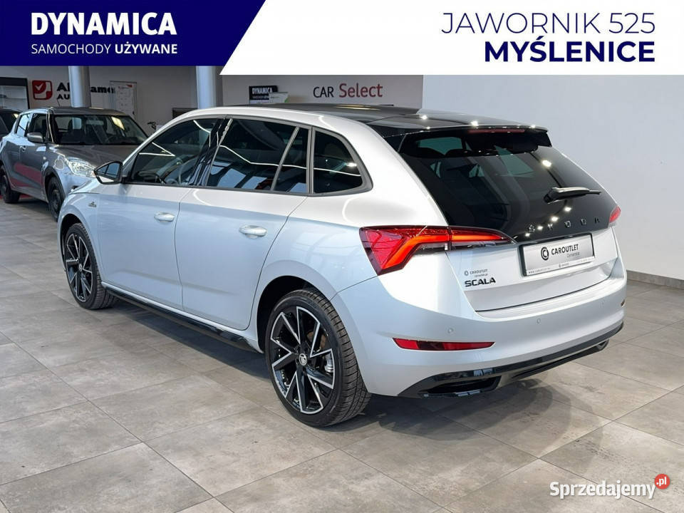 koda Scala VAT 23 Monte Carlo 15TSI 150 DSG 2023 podgrzewane fotele Myślenice