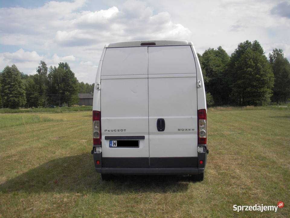 Peugeot Boxer 22 hdi 120 1WŁ L3H3 wysoki sprawny 1380kg mazowieckie Ostrów Mazowiecka