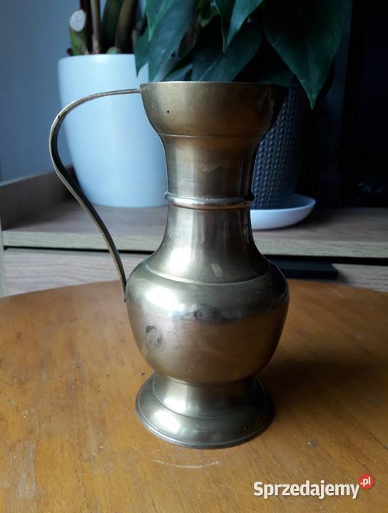 Stary dzbanek mosiądz Vintage Gdynia