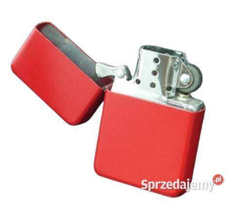 Czerwona Zapalniczka Benzynowa bez Wzorów w śląskie Ostrowy nad Okszą sprzedam