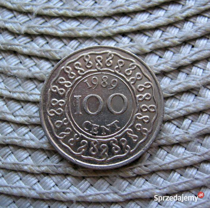 Surinam 100 Cent 1989r Kalisz