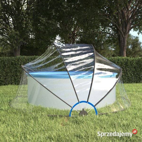 vidaXL Kopuła na basen okrągła 315x158 Warszawa