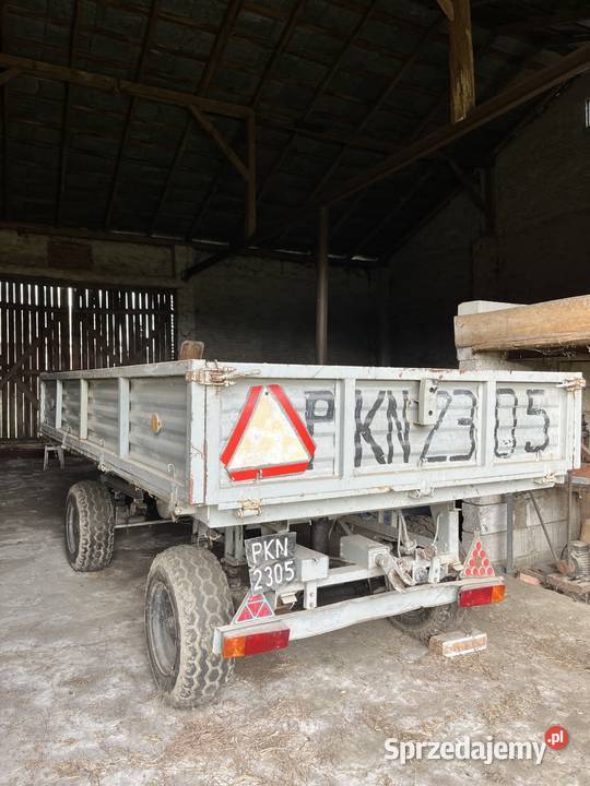 Przyczepa autosan 73200 z 1985 r nieuszkodzony Przygłów