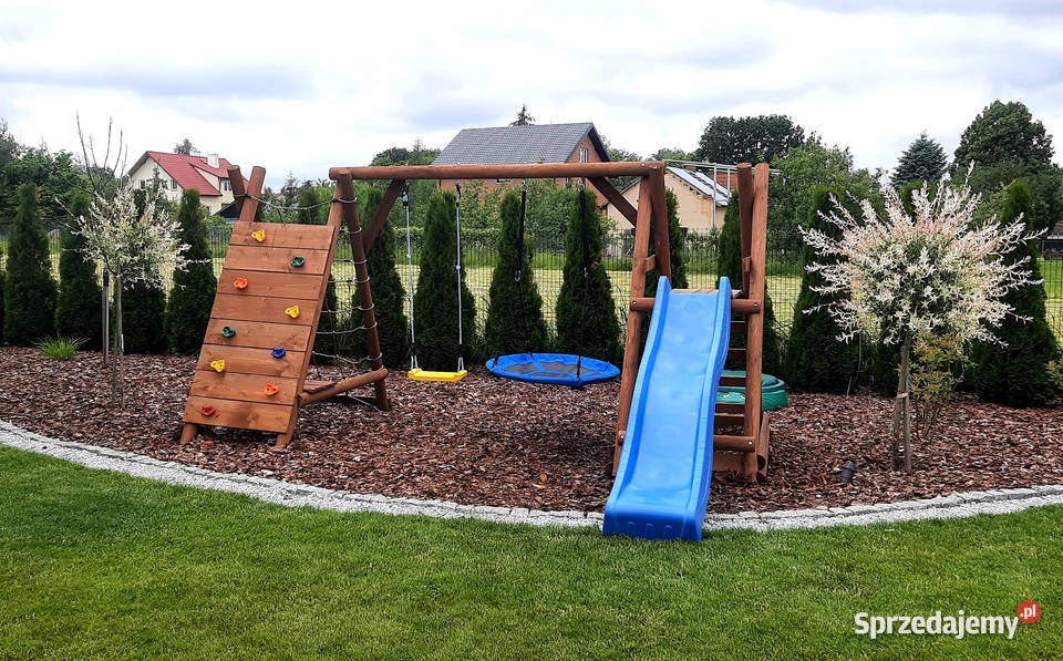 Plac Zabaw do Ogrodu SMERF DWUSTRONNAŚcianka Rzeszów sprzedam