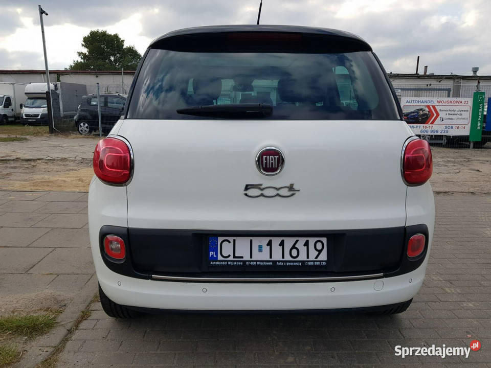 Fiat 500L 14 Benzyna Klimatronik Panorama ASR (kontrola trakcji) Włocławek