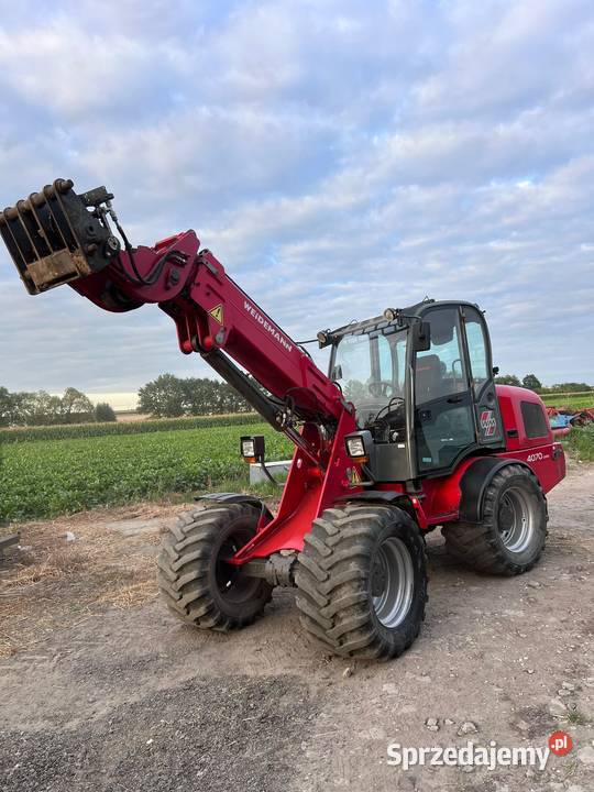 Ładowarka teleskopowa przegubowa Weidemann 4070 nieuszkodzony łódzkie Kutno