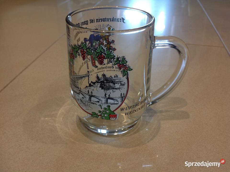 Szklanka do Wina Kubek Szklany 2 lubuskie Nowa Sól