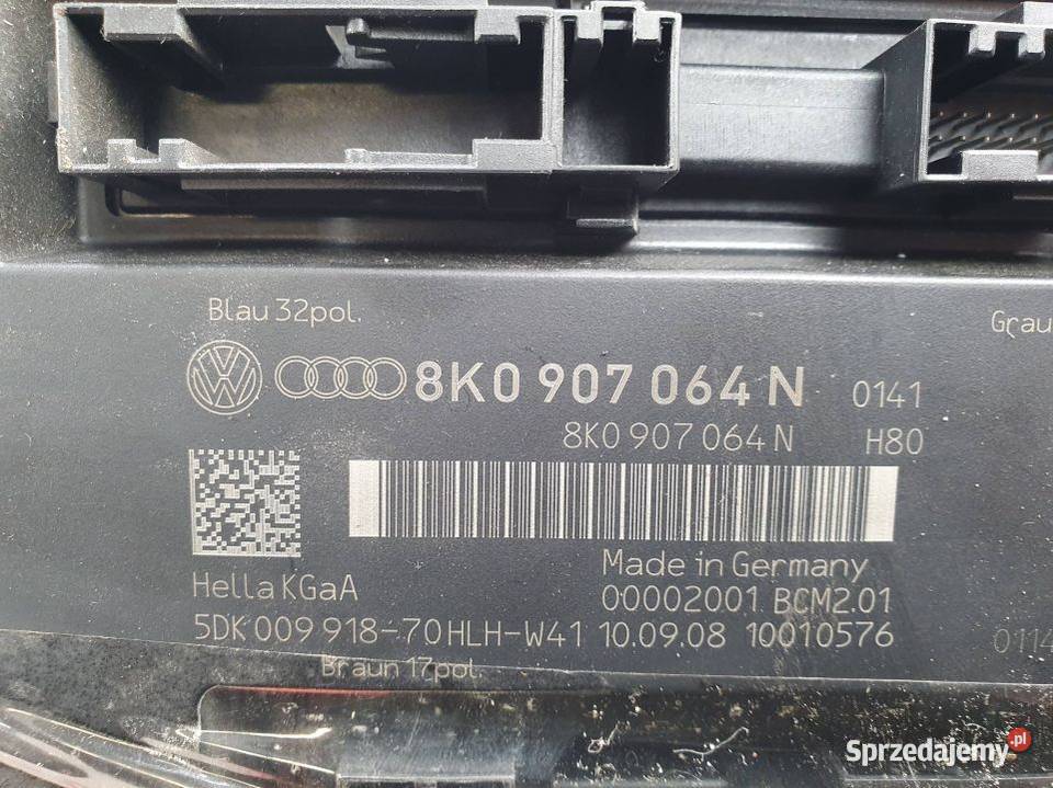 MODUŁ AUDI A4 B8 8K0907064N osobowe Motoryzacja Lipno