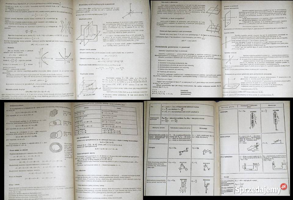 Tablice matematyczne fizyczne chemiczne Chełm