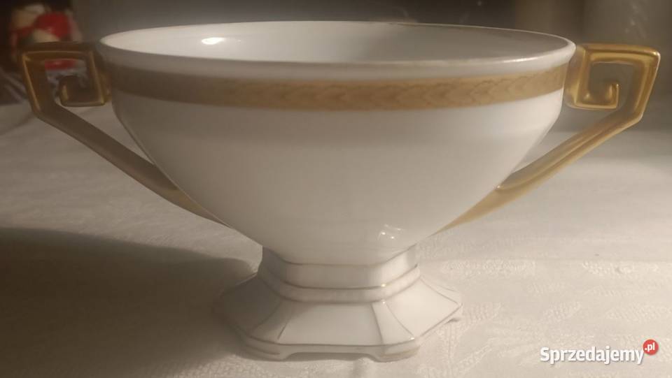 Stara bulionerka Altrohlau Czechosłowacja Porcelana i szkło Warszawa