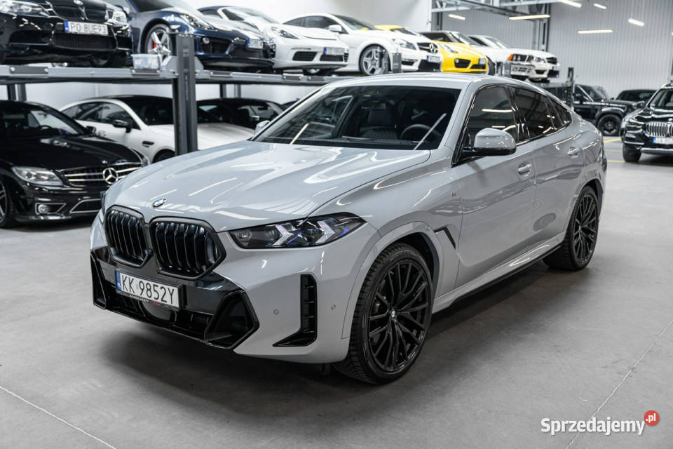 BMW X6 40i 381 MSport Pro Nowa 542700 Pneumatyka garażowany Węgrzce
