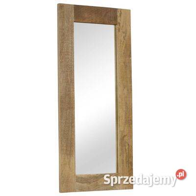 Lustro z ramą z litego drewna mango 50 x 110