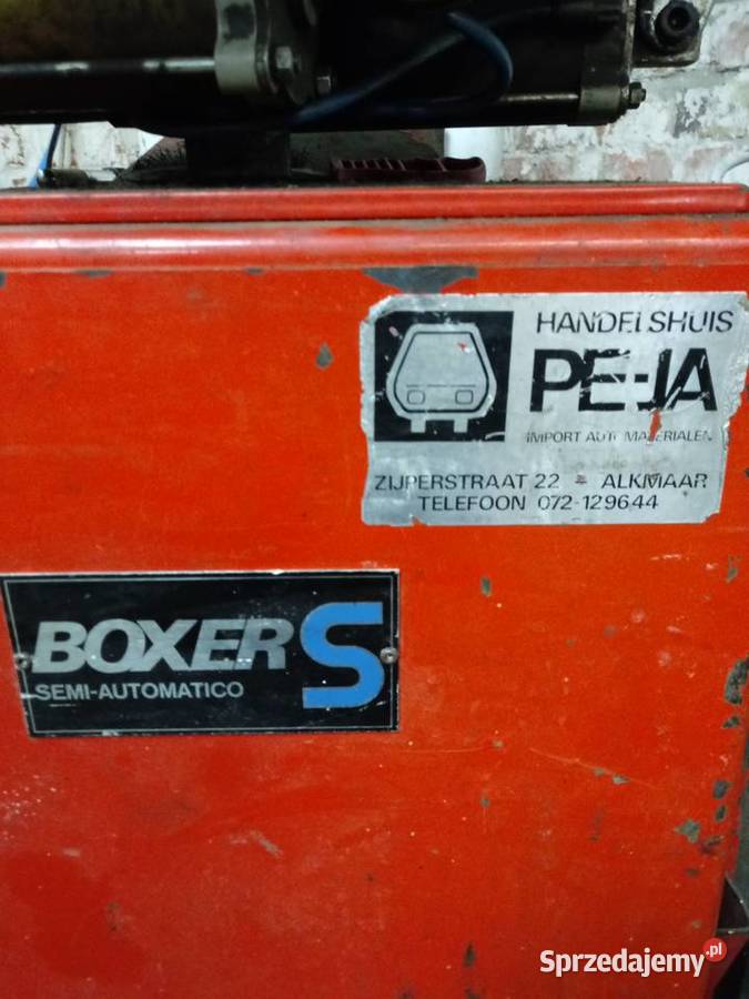 Montażownica do opon Boxer S motocykl samochód wielkopolskie Luboń