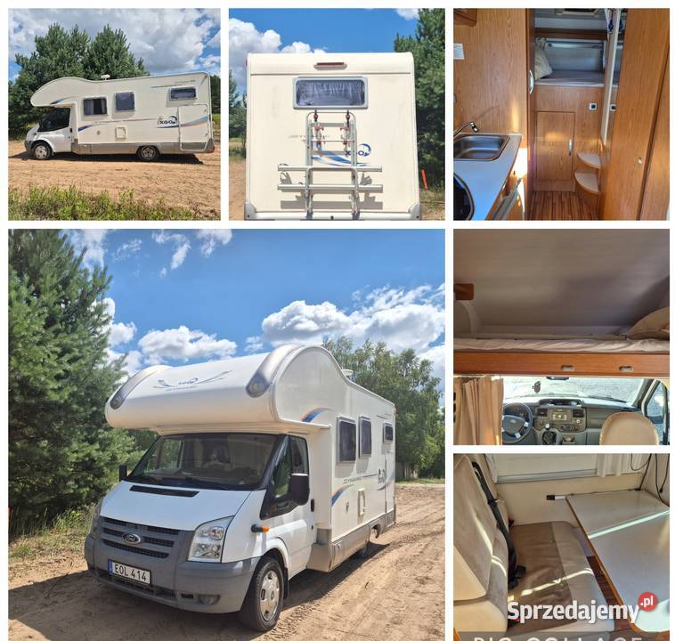 Kamper Ford Transit Rimor Gronowo