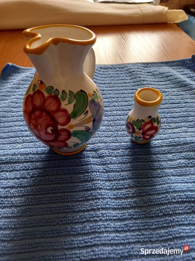 Dzbanuszki kolekcjonerskie sygnowane Gorzów Wielkopolski