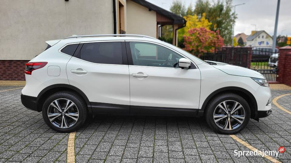 Nissan Qashqai TEKNA 13 DIGT 140 2019r Piękne i nieuszkodzony