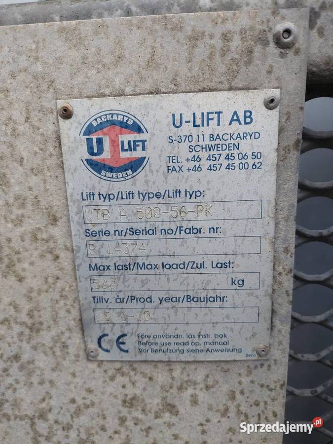 Winda do busa 500 Pozostałe Zamość